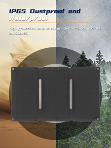 Draagbare Opvouwbare Zonnepanelen Kit Oplaadregelaar Lithium Ion Externe C Camping Mobiel Apparaat Opladen Back-Up Krachtcentrale - Product Image 5