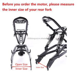 <span class=keywords><strong>Kit</strong></span> de conversión de motor de buje trasero para <span class=keywords><strong>bicicleta</strong></span> eléctrica <span class=keywords><strong>Fat</strong></span> Ebike de 20 pulgadas, 60V 72V 3000W, 20x4.0, con batería de 30Ah - Product Image 2
