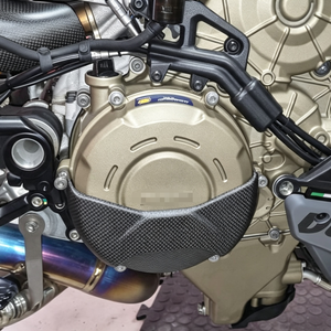 Cubierta Trasera del Alternador/Cubierta del Motor de Fibra de Carbono Seca 3K 100% OEM en Stock para <span class=keywords><strong>Ducati</strong></span> Panigale Street Fighter V4 V4S <span class=keywords><strong>V4R</strong></span> <span class=keywords><strong>2022</strong></span>+ - Product Image 6