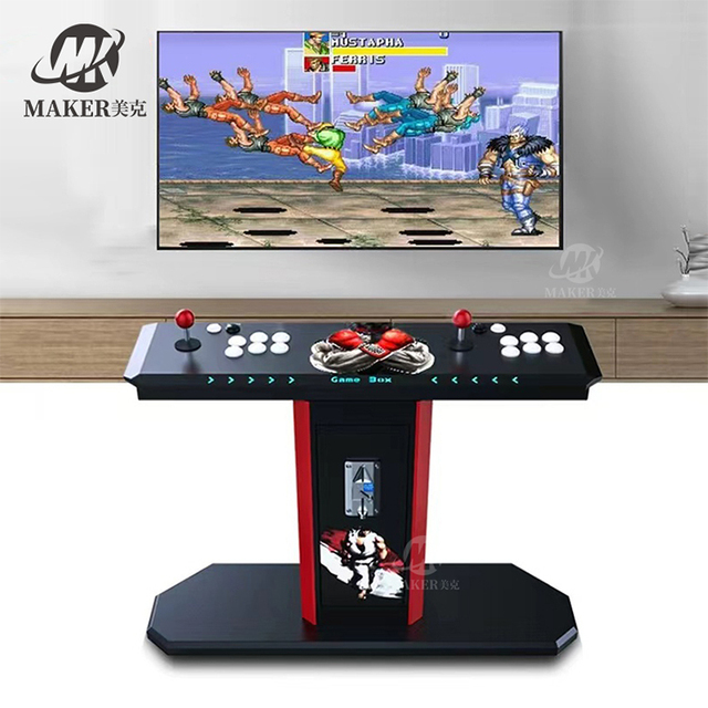 Street Fighter Multi Game Classic Upright Arcade Video Game Cabinet Fighting Machine for Mall