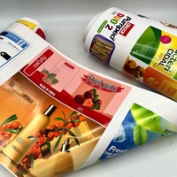 Mesin Cetak Digital UV Roll to Roll CSJ-U3216 untuk Stiker Label PVC Putih Mengkilap, Perekat Akrilik, dan Kertas Seni