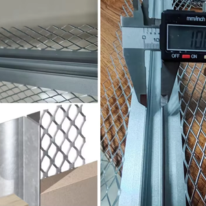 Fabriek Groothandel Gegalvaniseerd 3M Dubbelzijdig <span class=keywords><strong>Gi</strong></span> Mesh Architraaf Kraal 15Mm X 13Mm Roestvrijstalen Gips Beschermhoekwacht - Product Image 5