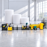 Mesin Pembuat Ekstruder Busa PE, Ekstruder Busa LDPE EPE Roll/Sheet DEYI
