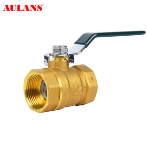 AULANS Venta al por mayor Válvula de bola de latón de 1/2 pulgada con rosca hembra NPT 100 PSI <span class=keywords><strong>WSP</strong></span>/600 WOG Manual OEM para agua - Product Image 2