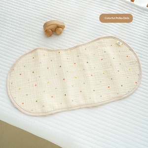 Panno in cotone per neonati, salvietta anti-vomito, pettorina in garza con cartoni animati e asciugamano per la saliva del <span class=keywords><strong>neonato</strong></span> - Product Image 5