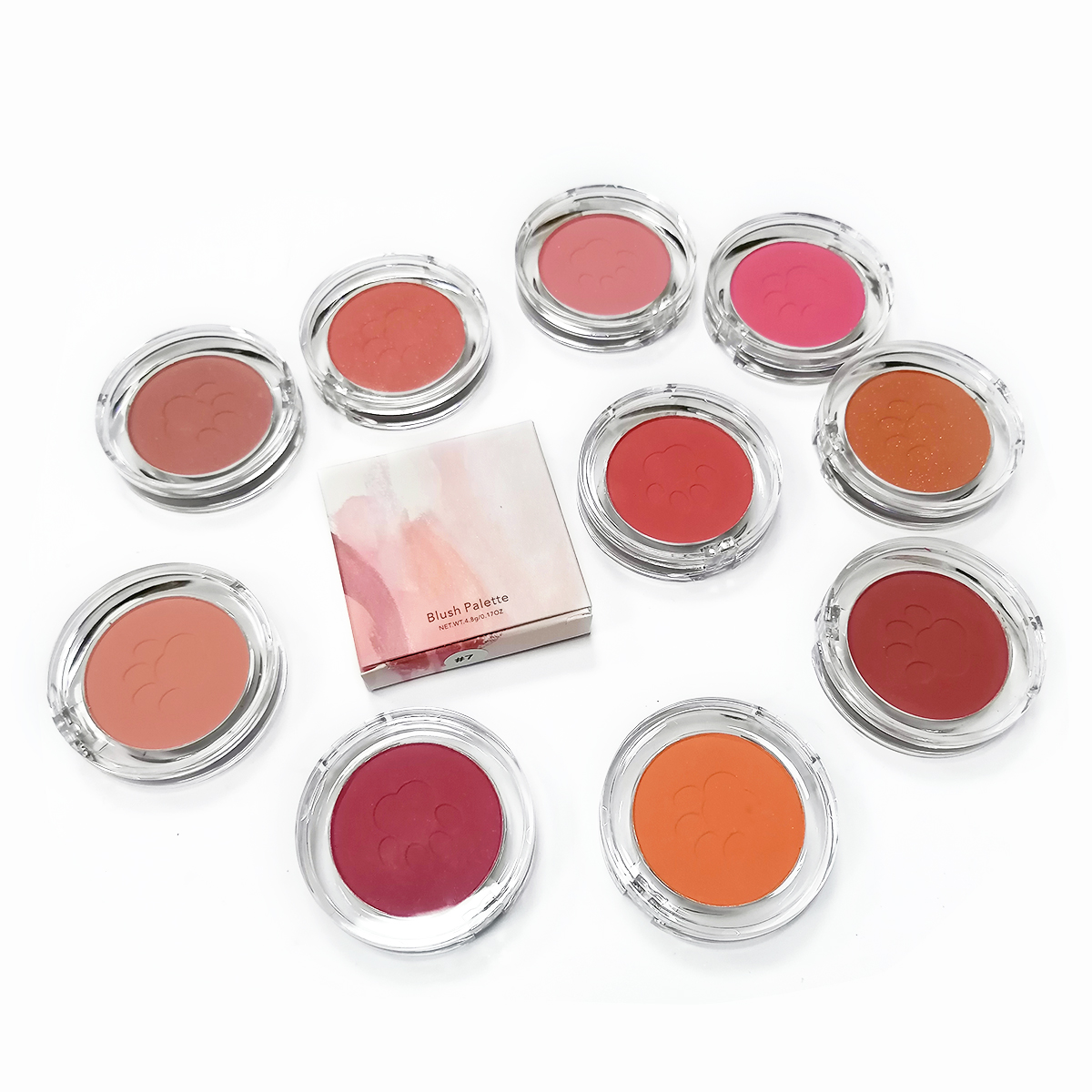 Создайте свой собственный бренд Кремовые румяна для черных женщин бронзер хайлайтер набор кремовых румян