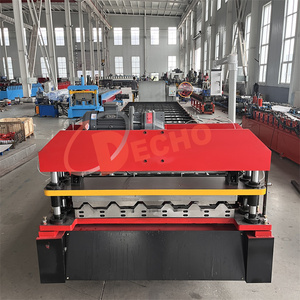 เครื่องขึ้นรูปเหล็กสีกระเบื้องทำจากไม้ไผ่ชั้นเดียวแบบอัตโนมัติ - Product Image 2