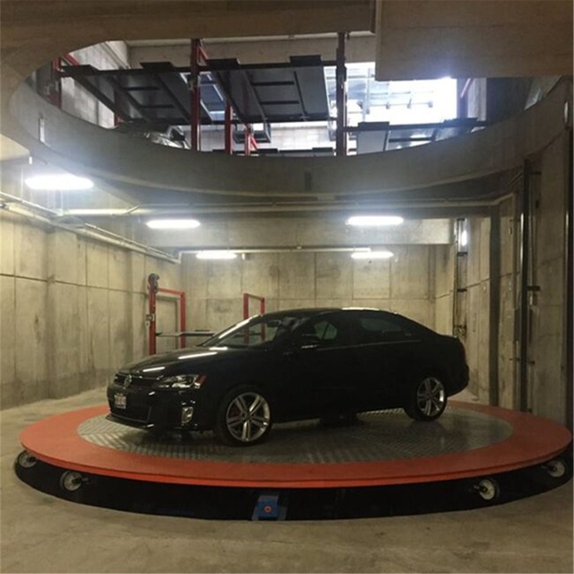 360 Degree Rotating Car Display Turntable 3000kg Parking Platform Electric Motor Drive Gearbox Bearing Engine Steel/Aluminum