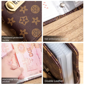 Libro di contabilità familiare in vera pelle con chiusura sicura <span class=keywords><strong>per</strong></span> <span class=keywords><strong>la</strong></span> gestione del budget e il monitoraggio delle spese domestiche - Product Image 3