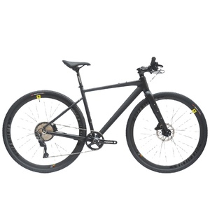Vélo de route en aluminium léger de 10,8 kg, 700C, fourche rigide en fibre de carbone, 4100-10 vitesses avec réglages multiples - Product Image 1