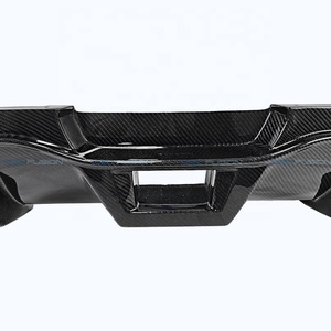 ดิฟฟิวเซอร์กันชนหลังคาร์บอนไฟเบอร์ทรง VRS สำหรับ Toyota Supra JZA80 MKIV ปี 1993-2002 พร้อมลิ้นสปอยเลอร์แบบ Splitter ชุดแต่ง Body Kit - Product Image 5