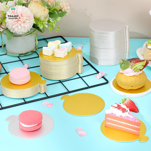 Hot bán vàng tròn vuông hình chữ nhật mini bánh giấy Hội Đồng Quản trị tùy chỉnh bánh các tông bánh nhỏ Pad - Product Image 4