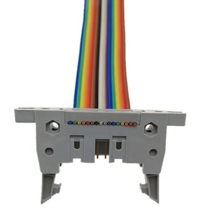 Câble plat JTAG à connecteur DC3, 16 broches IDC mâle vers 16 broches IDC mâle, vente chaude OEM ODM - Product Image 2