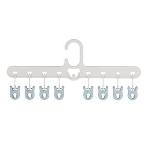 Creative Bear Children Sock <b>Clips</b> Multi <b>Clip</b> Stackable <b>Hook</b> Type Drying Rack For Baby Clothes Organizer - Product Image 5