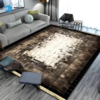 Luxus Design Fuß matte gedruckt moderne 3d große Teppiche und Wohnkultur für Wohnzimmer maschinell hergestellte Teppiche für Schlafzimmer
