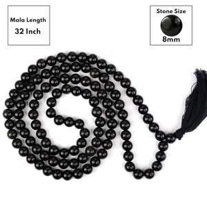 Venta al por mayor amatista natural Jap Mala con cuentas de cristal superior para meditación estilo Feng Shui y colección de curación de yoga - Product Image 1
