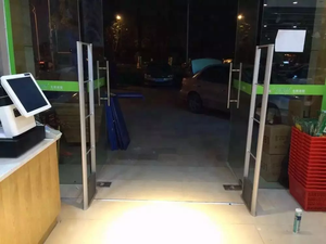 공장 직공급 알루미늄 합금 구조 검정 ABS 기지 도난 방지 경보기 게이트 RF 8.2MHz EAS 감지 시스템 - Product Image 5