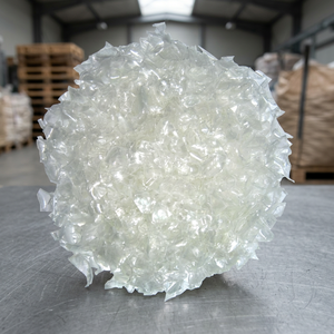 Flocons de bouteilles PET lavés à chaud, granulés transparents en provenance d'ZA, à vendre - Product Image 2