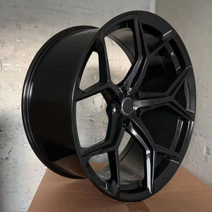 Jantes de véhicule utilitaire sport personnalisées - Jantes de voiture <span class=keywords><strong>Audii</strong></span> 18/22 pouces, 5X112, finition mate/noir/fini brillant noir. Roues de passagers. - Product Image 5