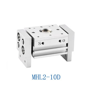 Cylindre de serrage pneumatique parallèle de type SMC MHL2-10D/16D/20/25D, cylindre à doigts en plastique et en acier, pince fine - Product Image 1