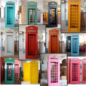 ऑडियो गुस्टबुक फोन के साथ सफेद फोन बूथ शादी समारोह सजावट के लिए शादी का टेलीफोन बूथ - Product Image 6