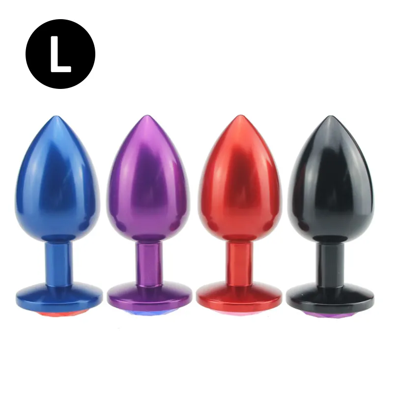 Drop Shipping Silicone giocattoli del sesso anale massaggiatore anale nero Butt Plug Plug anale Set