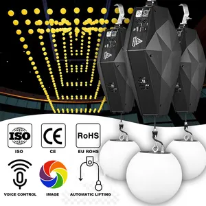 fixture lighting dmx winch ball lamp flower motor led kine color wireless switch lights winden system kinetic light