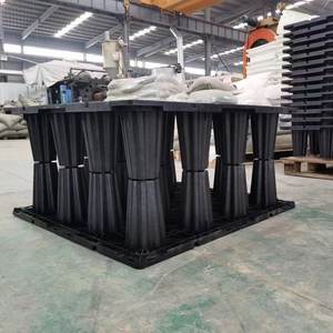 Moduli di raccolta sotterranei dell'acqua piovana materiale PP 1 anno di garanzia sistema modulare ad alta resistenza di grande capacità - Product Image 2
