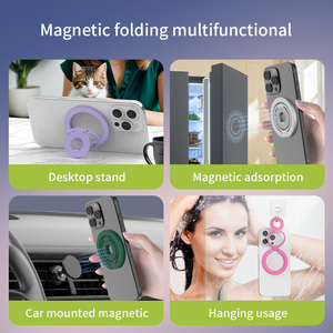 Soporte Magnético Multifuncional para Teléfono con Anillo, Diseño Magnético de Doble Cara, 360° °   Rotación multi-escenario con varios colores - Product Image 3
