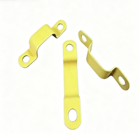 Clips électriques Cooper en gros, clips métalliques colorés personnalisés, pinces à câble en acier thermolaqué pour fixation de tuyaux