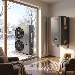 Ce Keymark A+++ Evi Certified 30kw New Energy Air Water Heat Pump System <b>Smart</b> <b>Home</b> <b>Appliance</b> Ac Dhw Cooling Heating Ash-105chw - Product Image 1