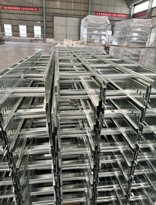 Outdoor Anti-Corrosion 300mm Width <b>Aluminum</b> Stainless Steel Heavy Duty Perforated Hot Dipped Galvanized <b>Ladder</b> Type Cable <b>Ladder</b> - Product Image 6