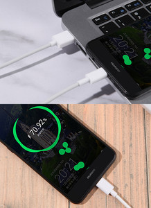 สายชาร์จโทรศัพท์สายดาต้า USB เป็น Type C,สายชาร์จเร็วสำหรับ Huawei <span class=keywords><strong>Xiaomi</strong></span> - Product Image 2