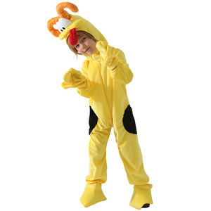 Pijama Enterizo Amarillo para Niños, Modelo 2026, con Diseño de Animal de Dibujos Animados, Ideal para Fiestas y Actuaciones - Product Image 6