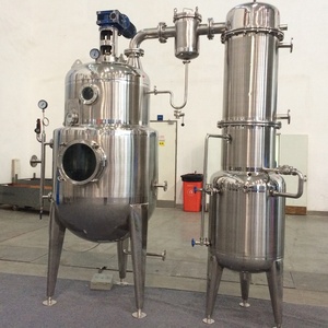 Tanques de concentración de presión al vacío para máquina de concentrado de extracto de hierbas de la industria de evaporación - Product Image 2