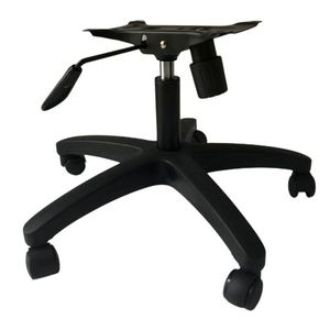 Đen Sao ghế cơ sở chân sửa chữa có thể điều chỉnh thang máy khí bảng Patio xoay tàu lượn 5 Bộ phận nhựa chân Bộ dụng cụ phụ kiện - Product Image 3