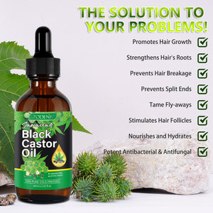 Jamaican naturale organico <span class=keywords><strong>olio</strong></span> di ricino a base di erbe nutriente essenziale per la cura dei <span class=keywords><strong>capelli</strong></span> secchi <span class=keywords><strong>idratante</strong></span> trattamento liscio <span class=keywords><strong>olio</strong></span> di ricino nero - Product Image 2