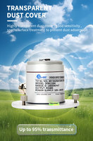Capteur de rayonnement solaire total SENTEC SEM228A, boîtier en aluminium mat et dôme en verre de quartz pour la surveillance des stations météorologiques photovoltaïques