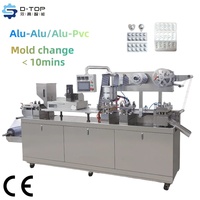 Machines d'emballage sous blister à plaque plate haute vitesse DTOP DPP-260 pour comprimés et capsules avec certificat CE