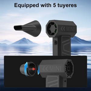 Souffleur d'air portable sans fil Turbo Fan, mini souffleur à jet pour le nettoyage <span class=keywords><strong>de</strong></span> voiture - Product Image 5