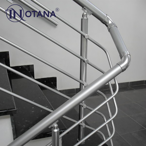 אלומיניום המעקות פרופילים מעקה אביזרי אלומיניום מעקה בטיחות מעקה מדרגות כיסוי אלומיניום סגסוגת אביזרי טור - Product Image 2