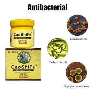 CAOSHIFU 20g Crema Herbal China para Eccema, <span class=keywords><strong>Psoriasis</strong></span>, Dermatitis y Prurito, Nuevo Cuidado de la Piel con Certificación CE - Product Image 4