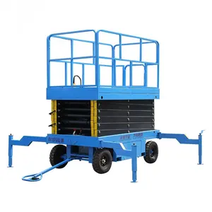 New type 4M 6M 8M 10M 12M Scissor Harvesting Pick Lifting Truck / Platform, Mobile Hydraulic Electric Lift Platform Table