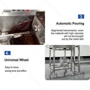 Máy Phủ Sô Cô La Ngày Bánh Quy Nhỏ Tự Động Làm Mát Thực Phẩm - Product Image 5