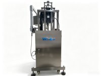 Machine de capsulage rotative haute vitesse Winlor pour la ligne d'emballage de cosmétiques, de lotions et de boissons alimentaires
