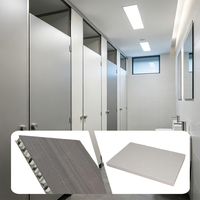 Pembuatan Kabinet Cermin Kamar Mandi Bersertifikasi CE Tahan Air Anti Lembab Panel Sandwich Furnitur Aluminium Honeycomb