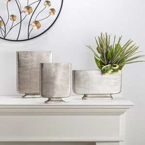 Centres de table Décorations Produit populaire Décoration d'intérieur Pot de fleurs Taille personnalisée Vaisselle en aluminium Vases à fleurs pour mariage - Product Image 1