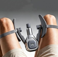 Entrenador de Muslos para Ejercicios Kegel, Resistencia Ajustable con Correas para Piernas, para Muslos Internos, para Mujeres y Hombres, Esencial para el Hogar, Oficina y Gimnasio