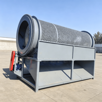 Crible rotatif à performance stable pour la ligne de production de lavage et de recyclage de bouteilles en plastique PET