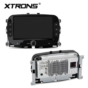 XTRONS 7 pouces Octa Core 4+128 Go Global 4G Écran IPS 1024x600 Lecteur multimédia stéréo de navigation automobile Android pour Fiat 500 - Product Image 5